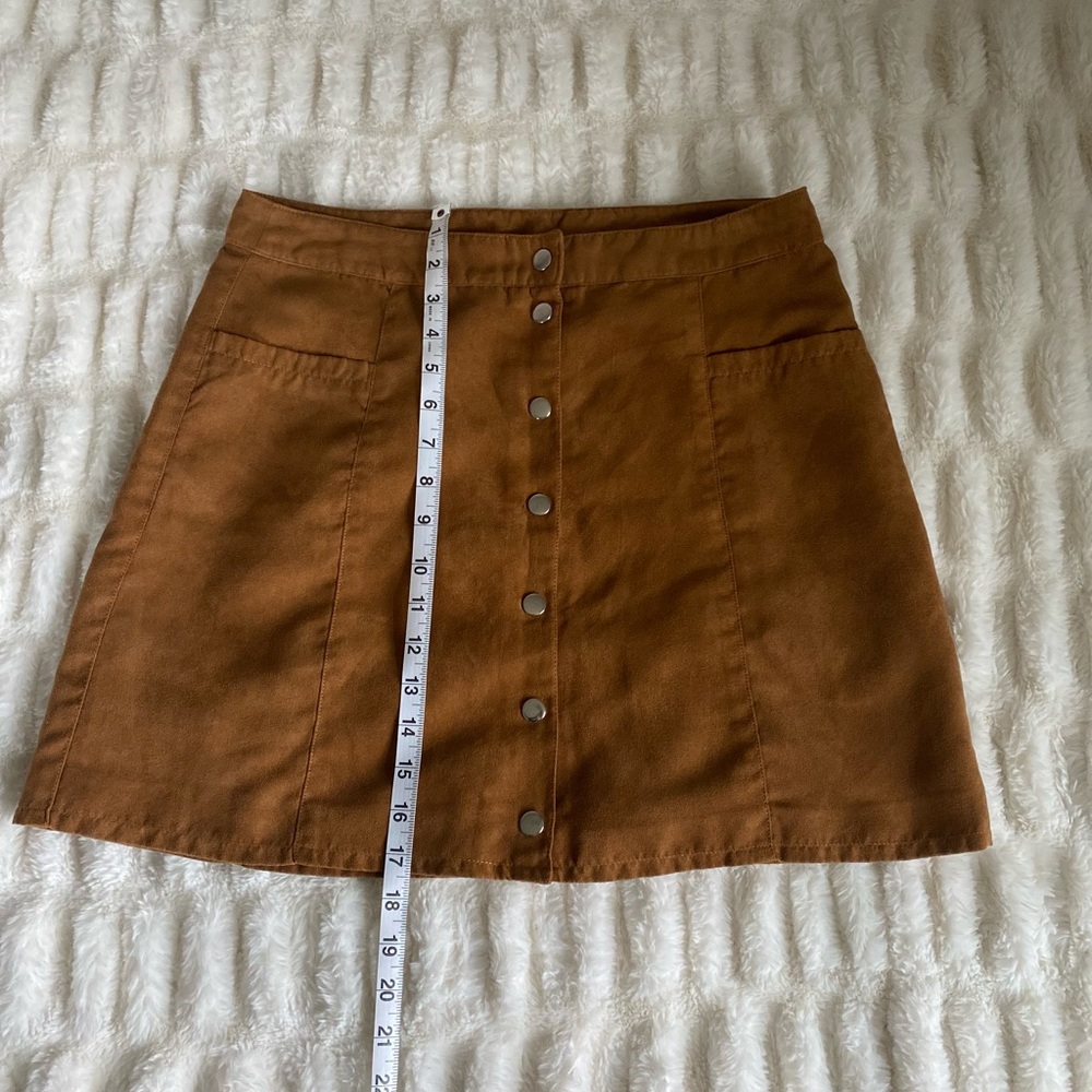 Suede Women's Skirt